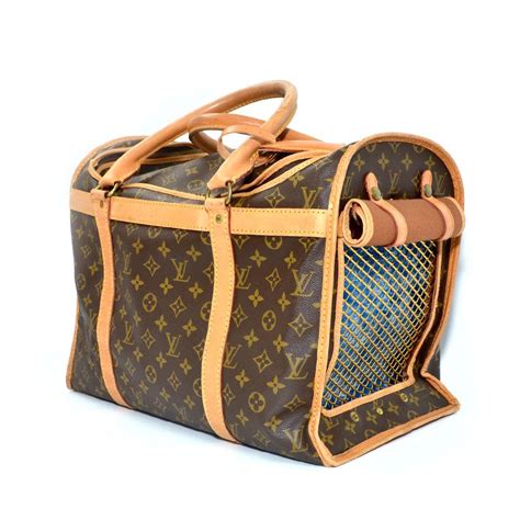 cheap louis vuitton dog accessories|faux Louis Vuitton dog carriers.